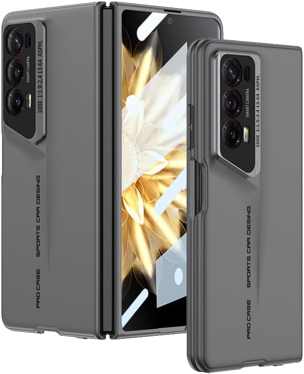 LANCI For Honor Magic V2 Screen Protector Shockproof Case,Rugged